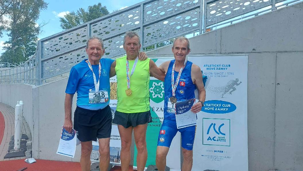 Dve medaily z Majstrovstiev SR veteránov pre náš klub